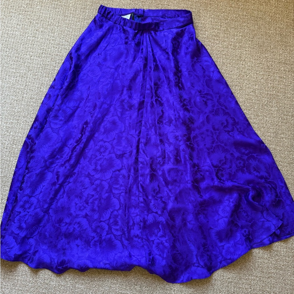 Elegant Purple Women's Skirt